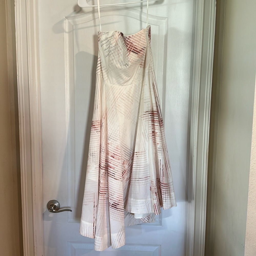 Strapless dress